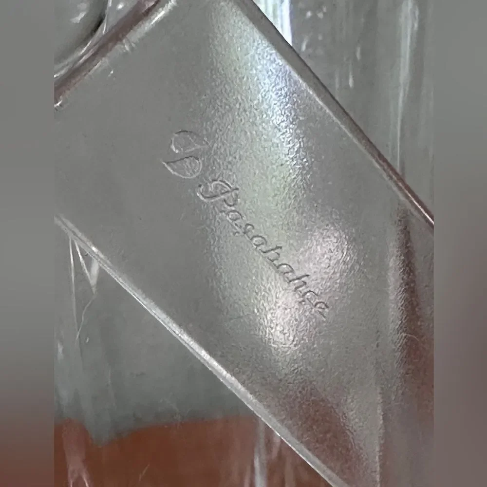 Glass Ice Bucket with Plastic Removable Handle